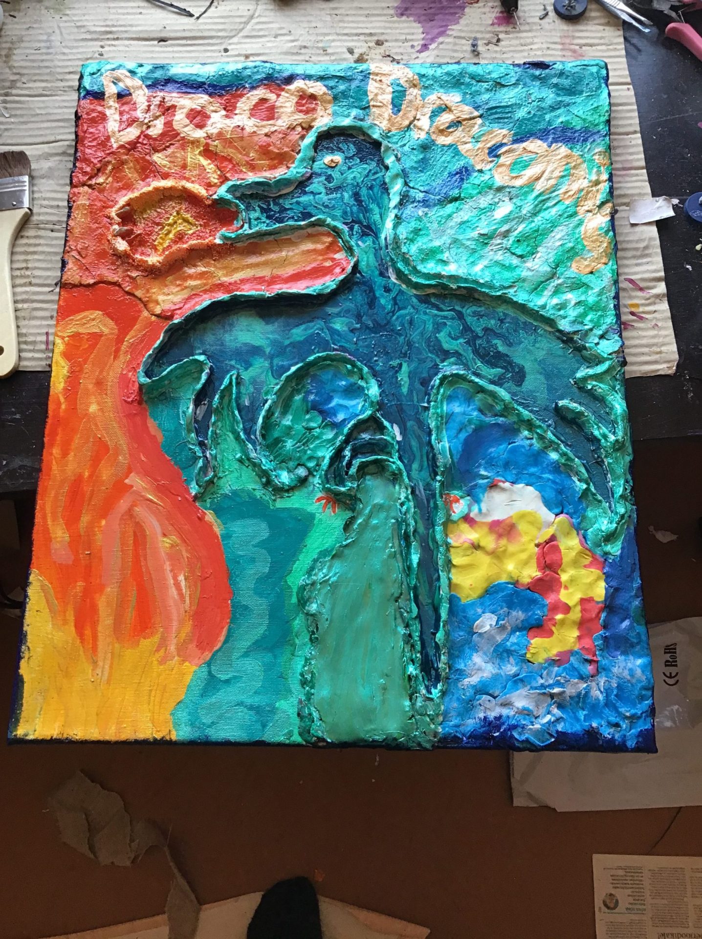 Draco Draconis the art work